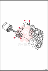 EXCHANGER, OIL COOLER