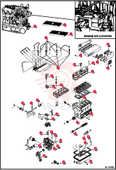 ENGINE, KUBOTA V2203
