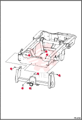 NUT FLANGED HEX