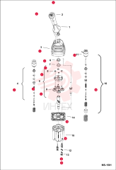LEVER, JOYSTICK W/PWM