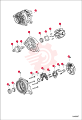 ALTERNATOR, 90 AMP