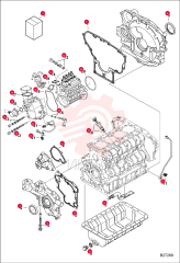 KIT, GASKET ENG LOWER