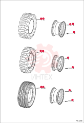 TIRE, SUPER FLOAT 31X12X16.5, 10PLY