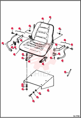 SEAT, OPERATOR SUSPENSION