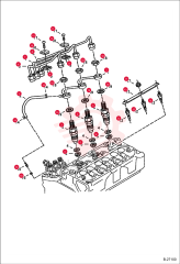PIPE INJECTOR RETURN LINE
