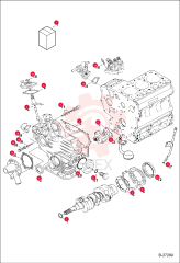 KIT, GASKET ENG LOWER