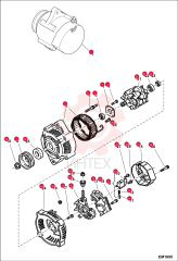 ALTERNATOR, 40 AMP