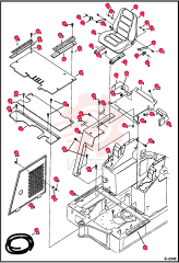 SEAT, OPERATOR SUSPENSION