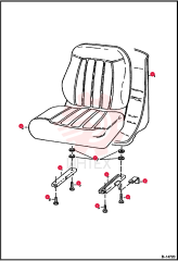 SEAT, OPERATOR VINYL 2