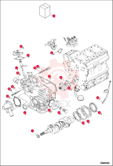 KIT, GASKET ENG LOWER
