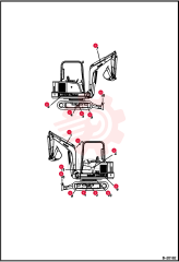DECAL, LOGO BOBCAT AND HEAD