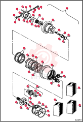 MOTOR, DRIVE HYD