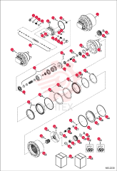MOTOR, DRIVE HYD