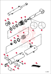 CYLINDER, BOOM