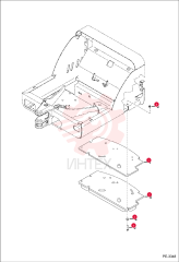 PLATE, COUNTERWEIGHT