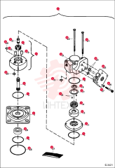 MOTOR, DRIVE HYD
