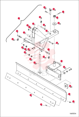 FRAME, BLADE GRADER 7013585