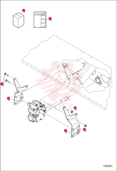 KIT GEAR BOX MOUNT 7256978 (1)