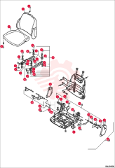 CUSHION,, BACK OF SEATARTIFICIAL 5305670248