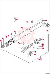 HYDRAULIC CYLINDER 6500647000 (2)