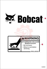 DECAL, LOGO BOBCAT AND HEAD 7109473