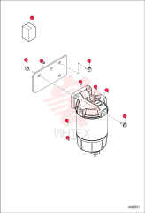 FILTER, FUEL W/SEPARATOR 7027335