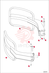 HANDLER BALE FRAME 7010852 (2)