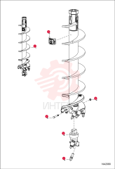 AUGER, BIT ROCK 9" 7169666 (1)