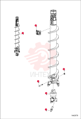 AUGER, BIT ROCK 6" 7169665 (2)
