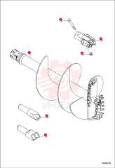 AUGER, BIT ROCK 24" 7243243 (1)