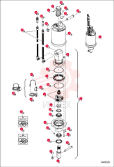 MOTOR, PR3 65MM RND SS