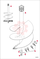 BIT, AUGER 7242417