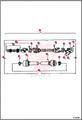 DRIVE SHAFT 6689804