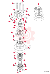 MOTOR, HYD 7031397 (2)