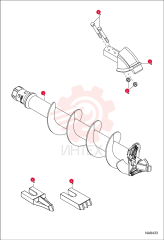 AUGER, BIT HD 12" 7243234 (2)