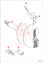 AUGER, BIT HD 30" 7243237 (3)