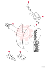 AUGER, BIT HD 36" 7243238 (3)