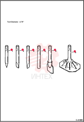 TOOL, CONICAL POINT 6679267