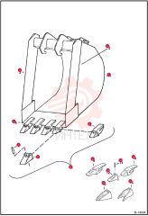 EDGE, CUTTING WELD-ON SIDE 6628330
