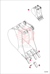 TOOTH, BUCKET 6657330EF
