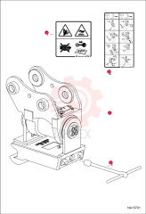 DECAL DANGER NT 7320470 (5)