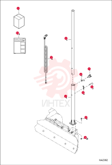 CABLE, RECEIVER BLR2 7144375 (1)