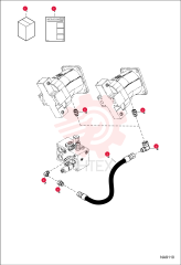 KIT, ACCUMULATOR HOSE - FIXED 7243613