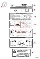 DECAL, HAZARD TIPPING 6716425