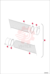 TUBE, DISCHARGE 7009835