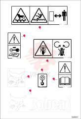 DECAL, LOGO BOBCAT AND HEAD 6731332