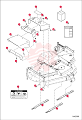 KIT, DISCHARGE SIDE 72" 7180942