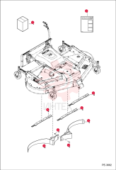 KIT, MULCH 72" 7144843 (2)