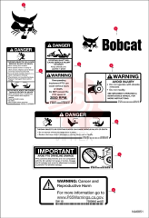 DECAL, LOGO BOBCAT AND HEAD 7109473