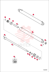 CYLINDER SHIFT SIDE 7021093